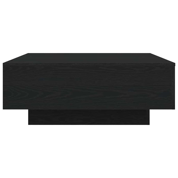 Couchtisch Schwarz Eiche 80x80 cm