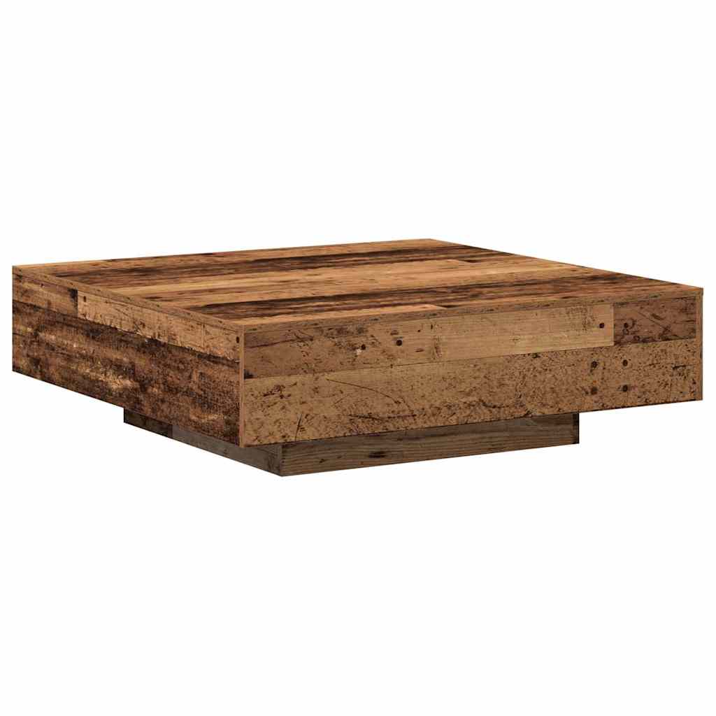 Couchtisch Altholz 100x100 cm