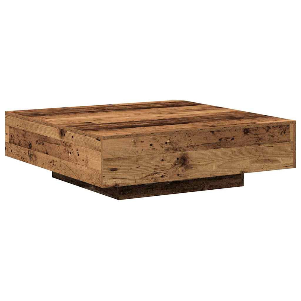 Couchtisch Altholz 100x100 cm