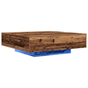 Couchtisch Altholz 100x100 cm