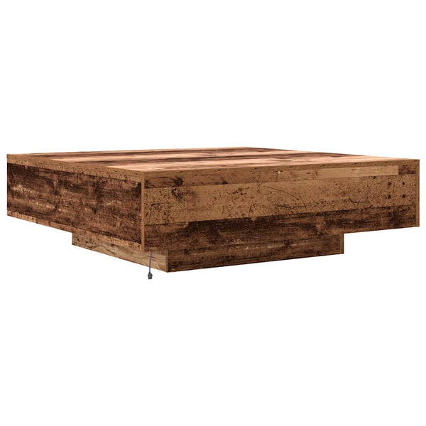 Couchtisch Altholz 100x100 cm