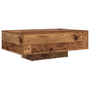 Couchtisch Altholz mit LED