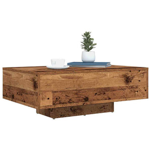 Couchtisch Altholz mit LED