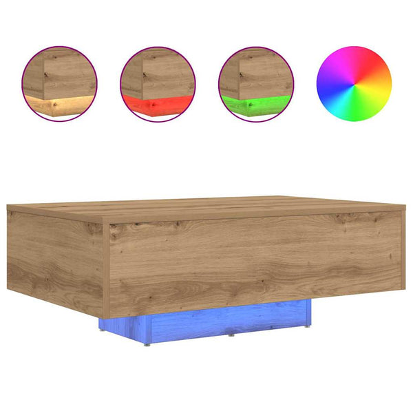 Couchtisch Artisan Eiche mit LED