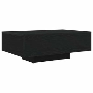 Schwarzer Couchtisch Eichenoptik