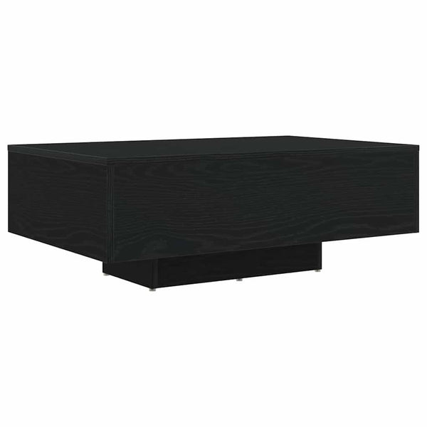 Schwarzer Couchtisch Eichenoptik