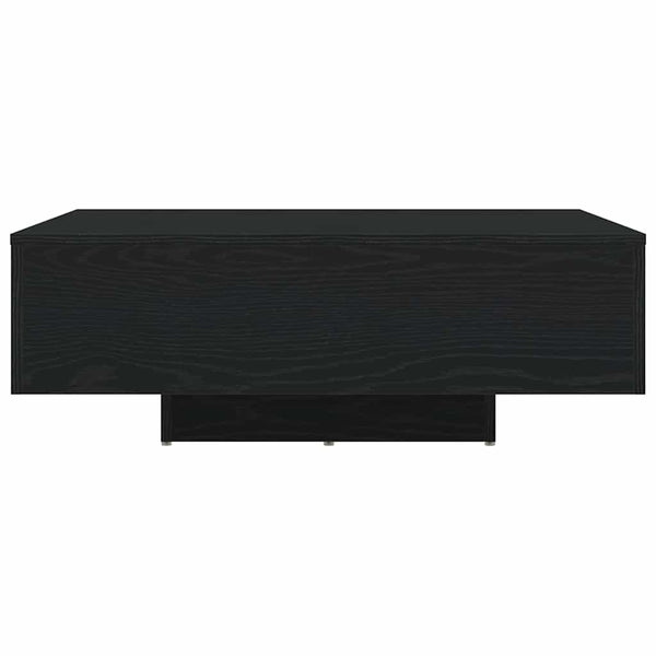 Schwarzer Couchtisch Eichenoptik