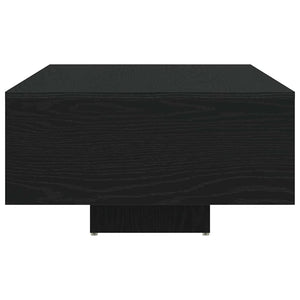 Schwarzer Couchtisch Eichenoptik