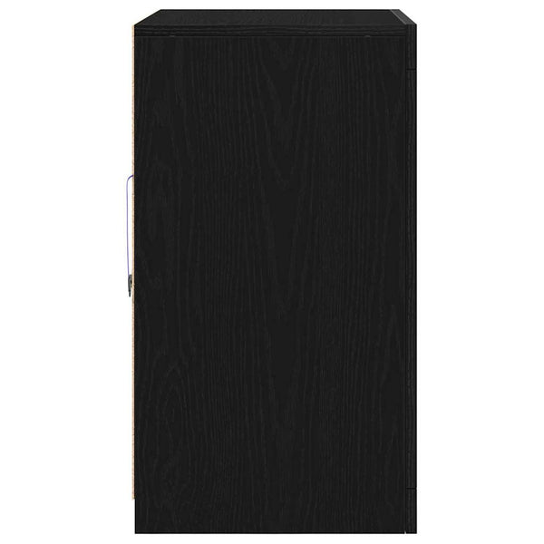 LED Sideboard Schwarz 60,5 cm
