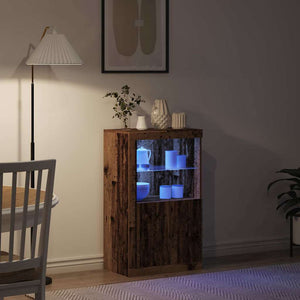 LED Sideboard Altholz 60,5x37x100cm