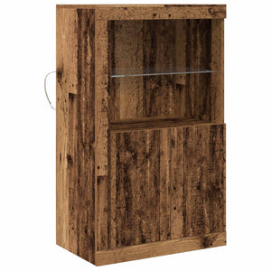 LED Sideboard Altholz 60,5x37x100cm