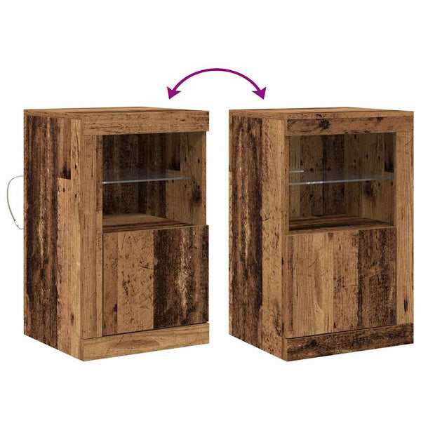 LED Sideboard Altholz 67cm