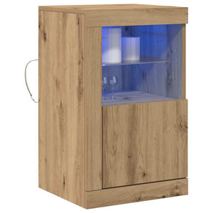 LED Sideboard Artisan Eiche 67cm