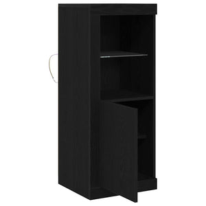 LED Sideboard Schwarz 100 cm