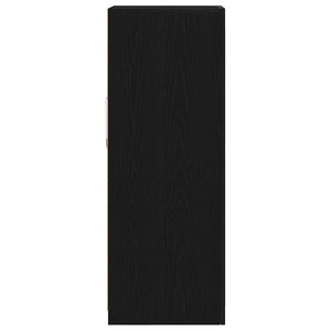 LED Sideboard Schwarz 100 cm