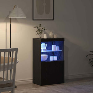 Schwarzes LED Sideboard 60cm
