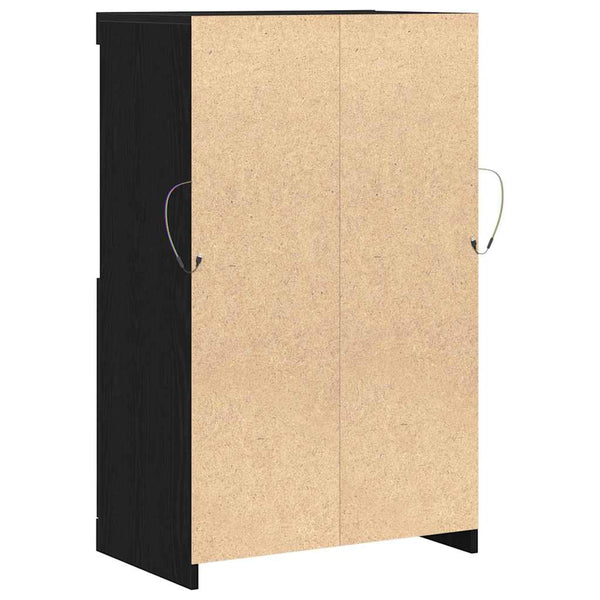 Schwarzes LED Sideboard 60cm