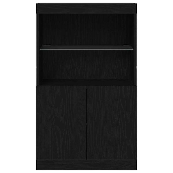 Schwarzes LED Sideboard 60cm