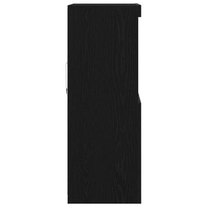 Schwarzes LED Sideboard 60cm