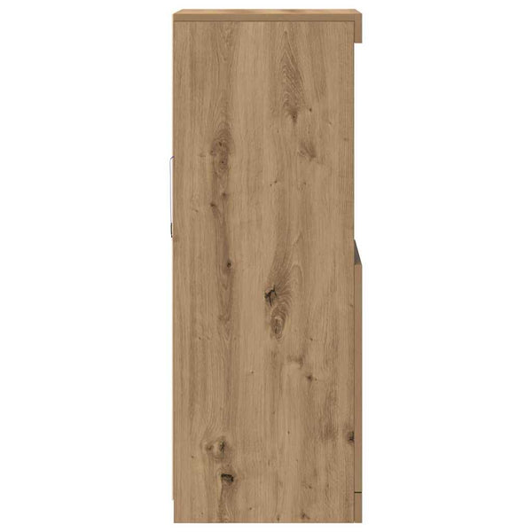 LED Sideboard Artisan Eiche 100cm