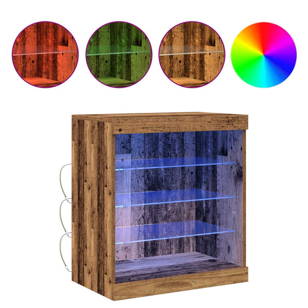 LED Sideboard Altholz 60,5cm