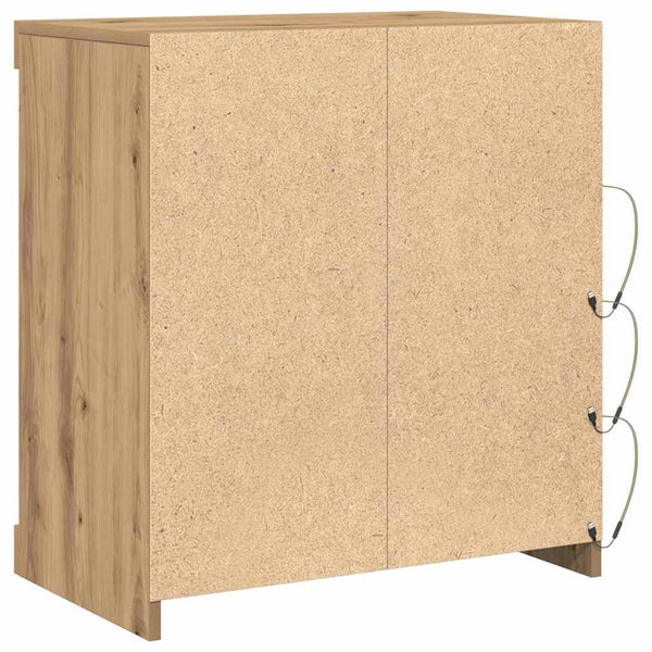 LED Sideboard Artisan Eiche 60,5cm