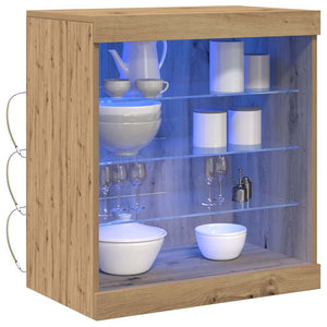 LED Sideboard Artisan Eiche 60,5cm