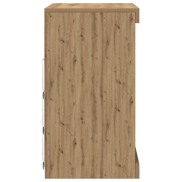 LED Sideboard Artisan Eiche 60,5cm
