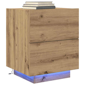 Nachttisch Artisan Eiche Holzwerkstoff