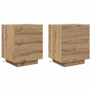Nachttische 2er Set Artisan Eiche