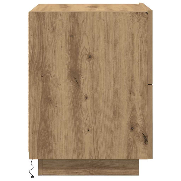 Nachttische 2er Set Artisan Eiche