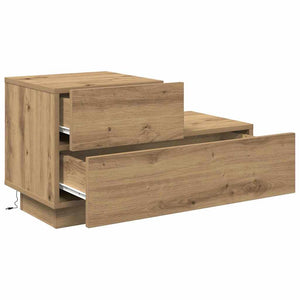 Nachttisch Artisan Eiche mit LED