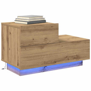Nachttisch Artisan Eiche mit LED