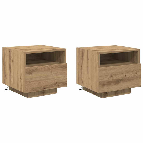 Nachttisch 2er Set Artisan Eiche