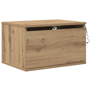 Wand-Nachttisch Artisan Eiche mit LED