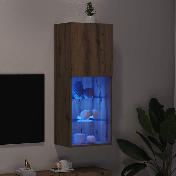 TV-Schrank Set Artisan Eiche 102 cm