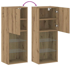 TV-Schrank Set Artisan Eiche 102 cm