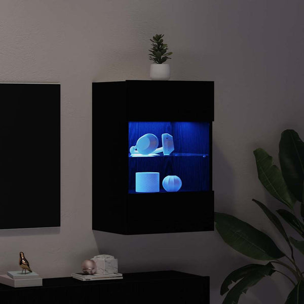 TV-Schrankset Schwarz 40cm