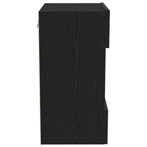 TV-Schrank Set Schwarz Holzwerkstoff