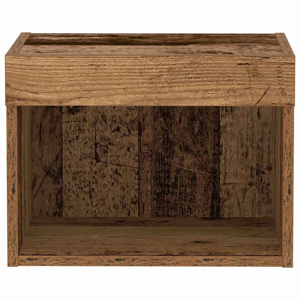 LED TV-Schrank Altholz 40cm
