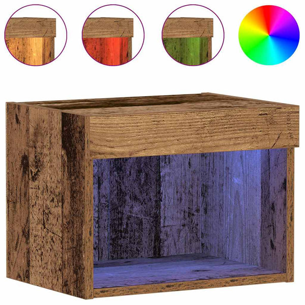 TV-Schrank Set Altholz 40x30x30cm