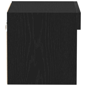 TV-Schrank Set 2-teilig Schwarz Eiche