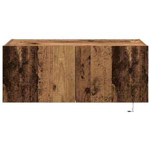 TV-Wandschrank mit LED Altholz