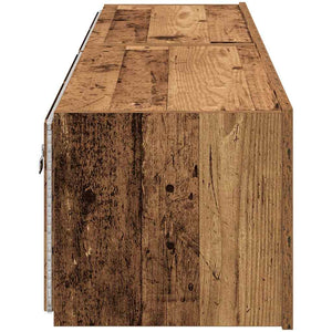TV-Wandschrank 2er Set Altholz 80cm