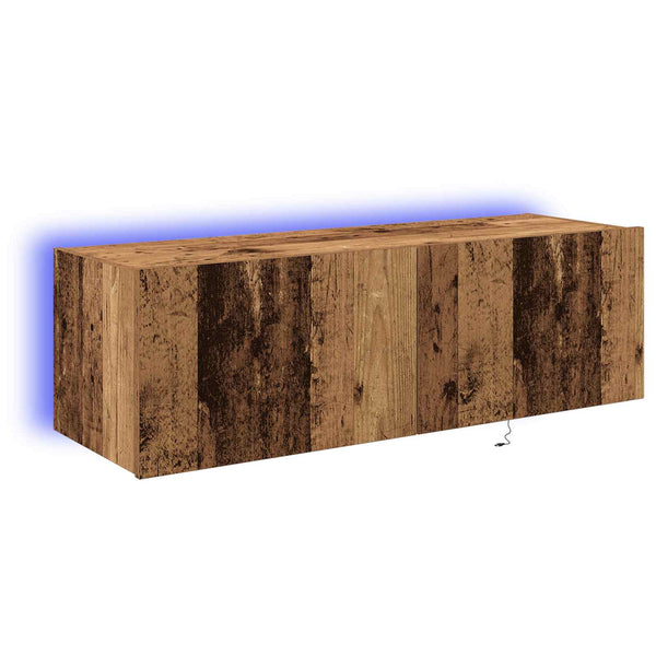 TV-Wandschrank Altholz 100 cm
