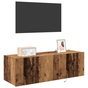TV-Wandschrank Altholz 100 cm