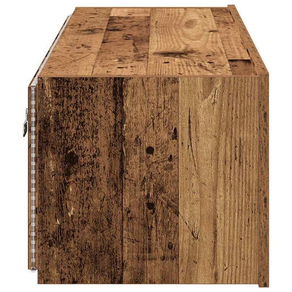 TV-Wandschrank Altholz 100 cm