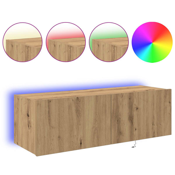 TV-Wandschrank Artisan Eiche 100 cm