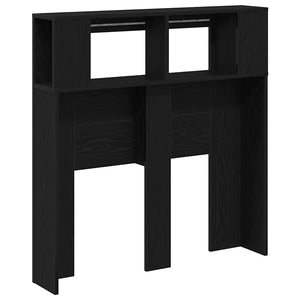LED Kopfteil Schwarz Eiche 100 cm