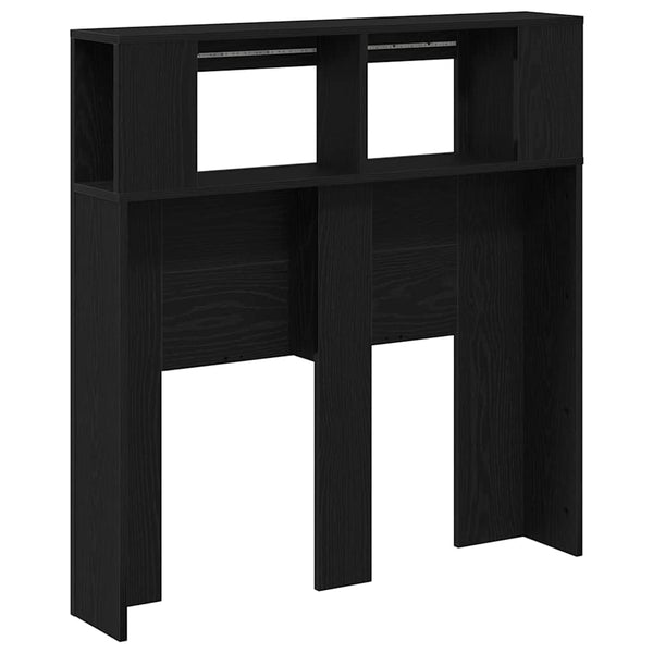 LED Kopfteil Schwarz Eiche 100 cm